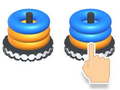 Jwèt Stack Match : Color Hoop Game