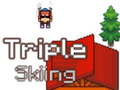 Jwèt Triple Skiing 2D