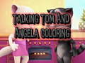 Jwèt Talking Tom and Angela Coloring