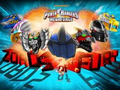 Jwèt Zords of Fury: Power Rangers MegaFoce