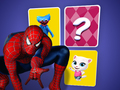 Jwèt Spiderman Memory Card Match 