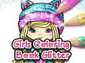 Jwèt Girls Coloring Book Glitter 