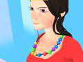 Jwèt string necklace