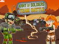 Jwèt Army of soldiers: Team Battle