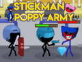 Jwèt Stickman vs Poppy Army