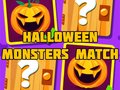 Jwèt Halloween Monsters Match
