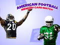 Jwèt American Football Memory Card Match