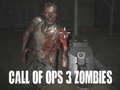 Jwèt Call of Ops 3 Zombies