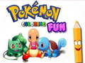 Jwèt Pokemon Coloring Fun