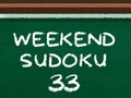Jwèt Weekend Sudoku 33