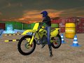 Jwèt MSK Dirt Bike Stunt Parking