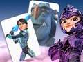 Jwèt Trollhunters Rise of The Titans Card Match