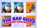 Jwèt The Bad Guys Memory Card Match