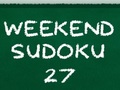 Jwèt Weekend Sudoku 27