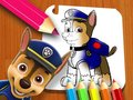 Jwèt PAW Patrol Coloring Book