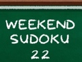 Jwèt Weekend Sudoku 22 