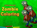 Jwèt 4GameGround Zombie Coloring