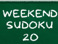 Jwèt Weekend Sudoku 20
