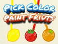 Jwèt Pick Color Paint Fruits