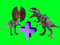 Jwèt Dinosaur Monster Fight