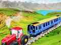 Jwèt Chained tractor towing train