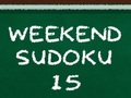 Jwèt Weekend Sudoku 15