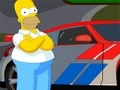 Jwèt Simpsons Car Parking