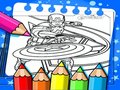 Jwèt Captain America Coloring Book 