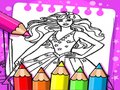 Jwèt Barbie Coloring Book 