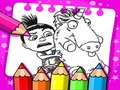 Jwèt Despicable Me Printable Coloring Book