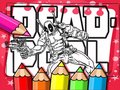 Jwèt Deadpool Coloring Book