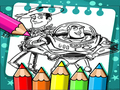 Jwèt Toy Story Coloring Book 