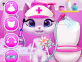 Jwèt Kitty Kate Caring Game