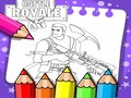 Jwèt Fortnite Coloring Book