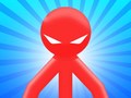 Jwèt Red Stickman vs Monster School