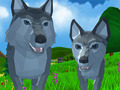 Jwèt Wolf simulator wild animals 