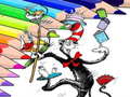 Jwèt Coloring Book for Cat In The Hat