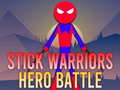 Jwèt Stick Warriors Hero Battle