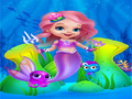 Jwèt Cute Mermaid Girl Dress Up 
