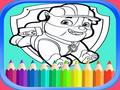 Jwèt PAW Patrol Coloring Book 
