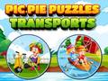 Jwèt Pic Pie Puzzles Transports