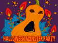 Jwèt Halloween Monster Party Jigsaw