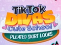 Jwèt TikTok Divas Cute School Pleated Skirt Looks