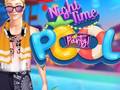 Jwèt Night Time Pool Party