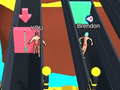 Jwèt Muscle race games body run 3d