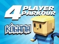 Jwèt Kogama: 4 Players Parkour