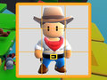 Jwèt Stumble Boys Sliding Puzzle