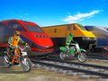 Jwèt Bike vs Train