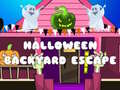 Jwèt Halloween Backyard Escape