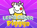 Jwèt Let's Color Piggys
